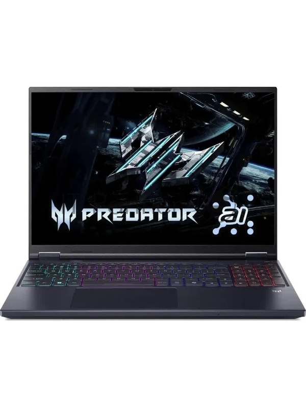 Ноутбук Acer Predator Helios Neo 16 AI PHN16-73/16"/IPS/Intel Core Ultra 7 255HX/16GB/1024GB SSD/NVIDIA GeForce RTX 5070 8GB/Windows 11 Pro/черный/2.7kg