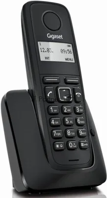 Радиотелефон Dect Gigaset A116 черный АОН