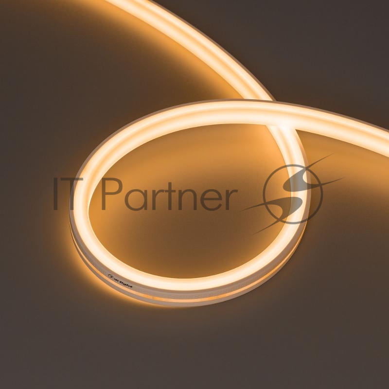 Светодиодная лента герметичная MOONLIGHT-TOP-U-A156-13x12mm 24V Warm2200 (11 W/m, IP67, 5m, wire x2) (Arlight, Вывод кабеля боковой) | 042781 | Arligh