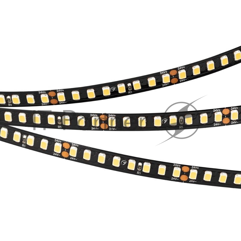 Светодиодная лента RT-A160-BLACK-8mm 24V Warm3000 (12 W/m, IP20, 2835, 5m) (Arlight, высок.эфф.150 лм/Вт) | 029426(2) | Arlight