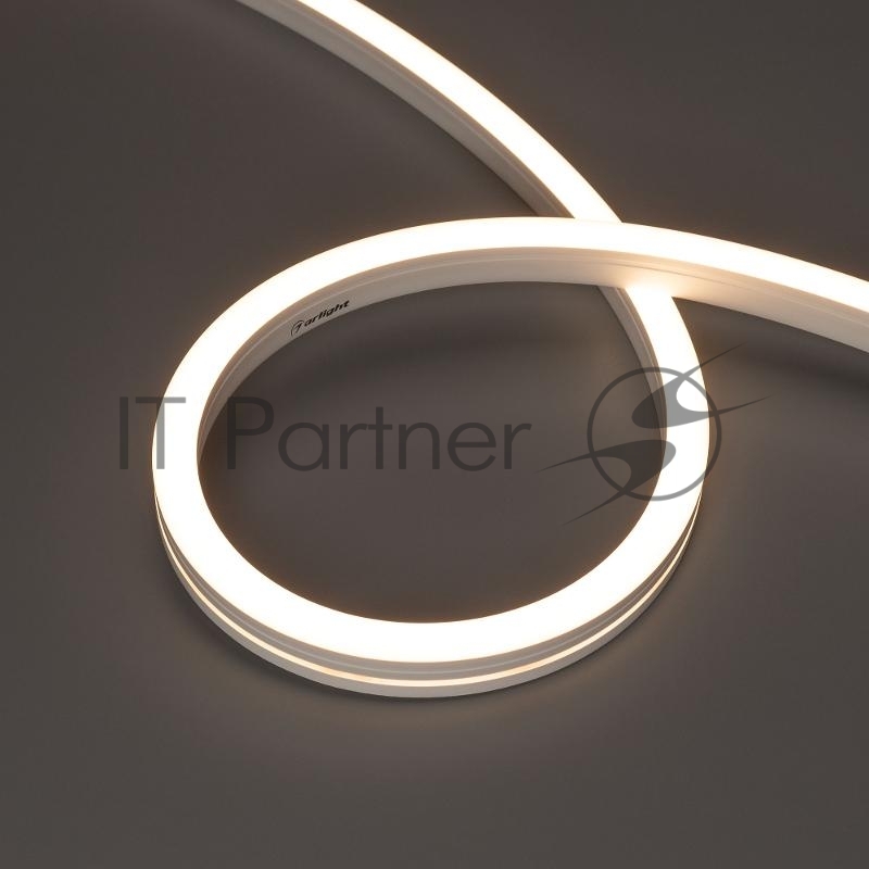 Светодиодная лента герметичная MOONLIGHT-SIDE-A140-12x17mm 24V Warm3000 (9.6 W/m, IP67, 5m, wire x2) (Arlight, Вывод кабеля боковой) | 042784 | Arligh