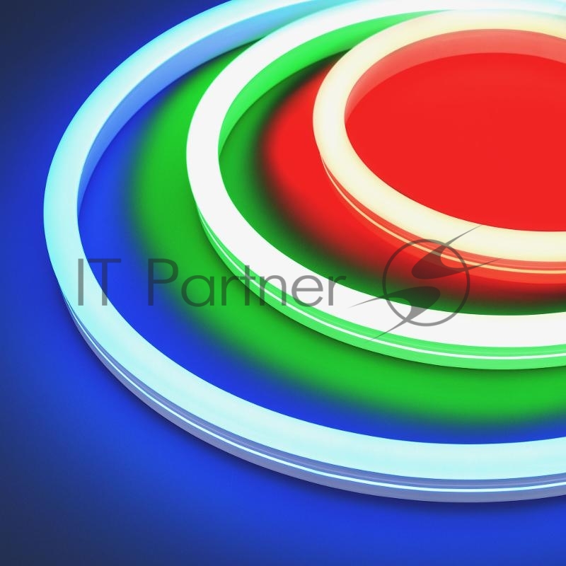 Светодиодная лента герметичная MOONLIGHT-SIDE-B84-12x24mm 24V RGB (12 W/m, IP68, 5m, wire x2) (Arlight, Вывод кабеля прямой) | 042751 | Arlight