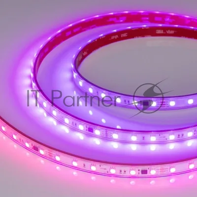 Светодиодная лента герметичная SPI-PS-B60-12mm 24V RGB-PX6-BPT (12 W/m, IP67, 5060, 5m) (Arlight, бегущий огонь) | 039181 | Arlight