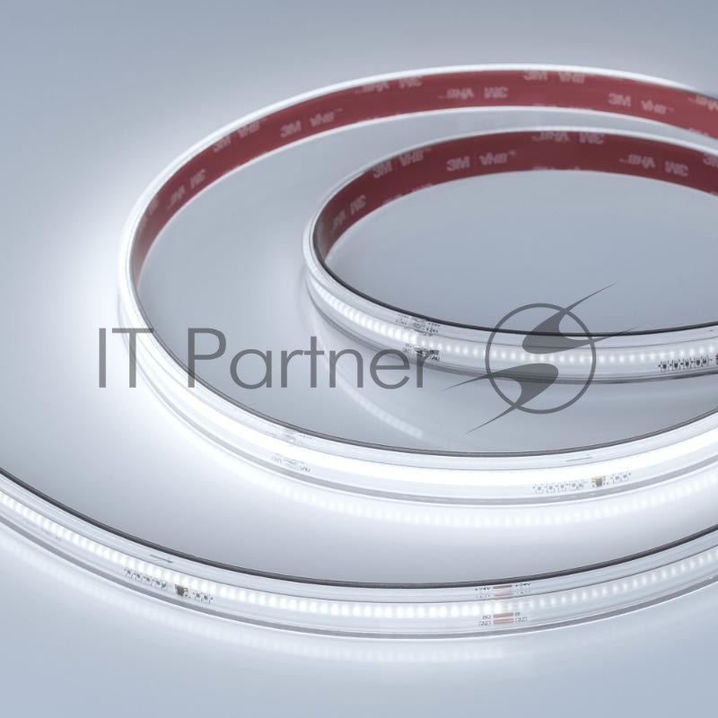 Светодиодная лента герметичная SPI-COB-PS-X378-14mm 24V White6000-PX63-BPT (7 W/m, IP67, 5m) (Arlight, бегущий огонь) | 041741 | Arlight
