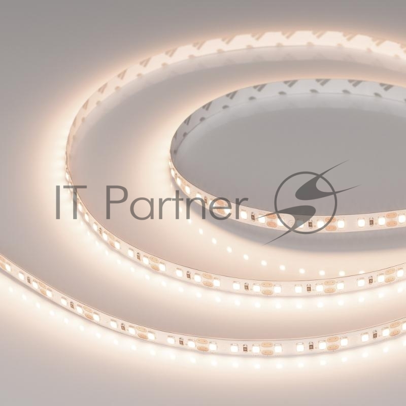 Светодиодная лента RT-A120-8mm 12V Warm3500 (14.4 W/m, IP20, 2835, 5m) (Arlight, Открытый) | 028570(2) | Arlight