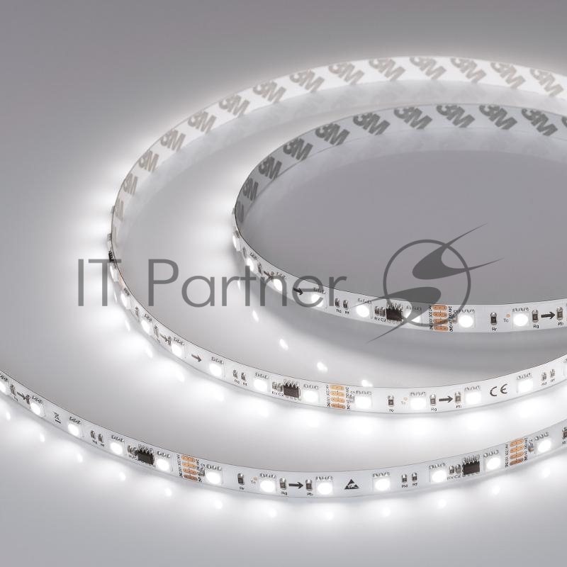 Светодиодная лента SPI-B60-10mm 24V White6000-PX6-RAM (15 W/m, IP20, 5060, 5m) (Arlight, бегущий огонь) | 039038 | Arlight