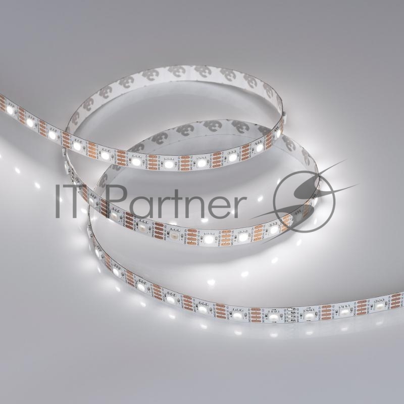 Светодиодная лента SPI-B60-10mm 12V White6000-PX1-RAM (9.3 W/m, IP20, 5060, 5m) (Arlight, бегущий огонь) | 037829 | Arlight
