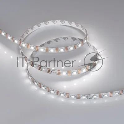 Светодиодная лента SPI-B60-10mm 12V White6000-PX1-RAM (9.3 W/m, IP20, 5060, 5m) (Arlight, бегущий огонь) | 037829 | Arlight