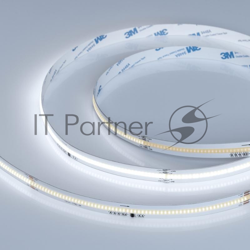 Светодиодная лента SPI-COB-X378-12mm 24V White6000-PX63-BPT (7 W/m, IP20, 5m) (Arlight, бегущий огонь) | 041735 | Arlight