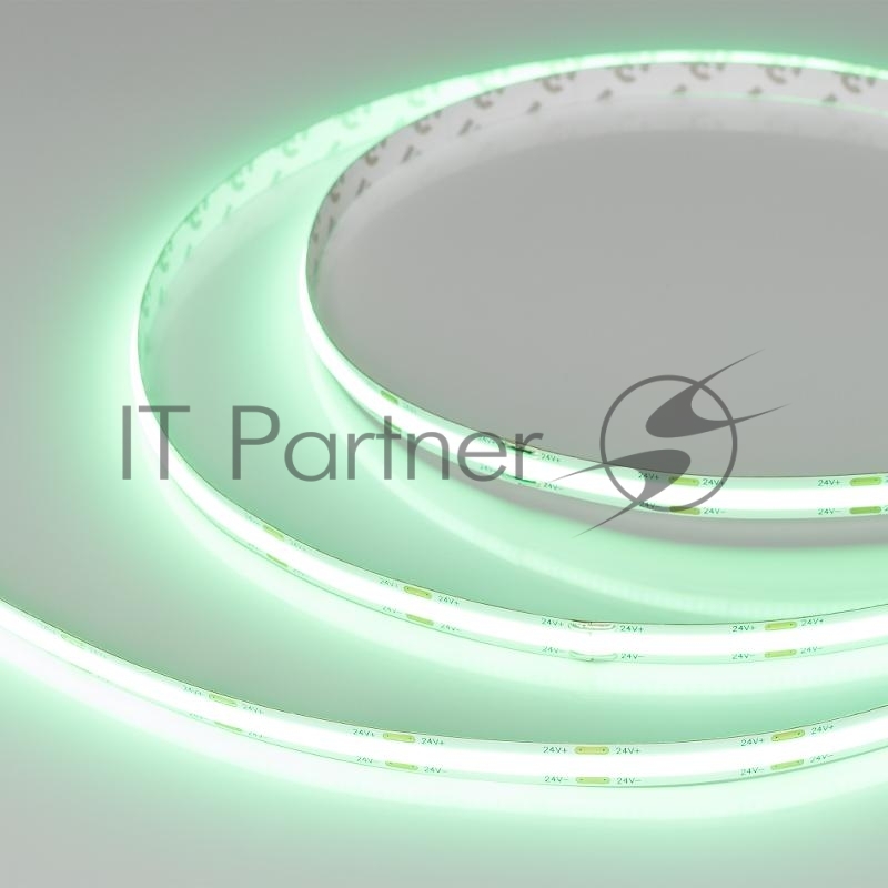 Светодиодная лента COB-X544-8mm 24V Green (11.5 W/m, IP20, CSP, 5m) (Arlight, -) | 032174(2) | Arlight