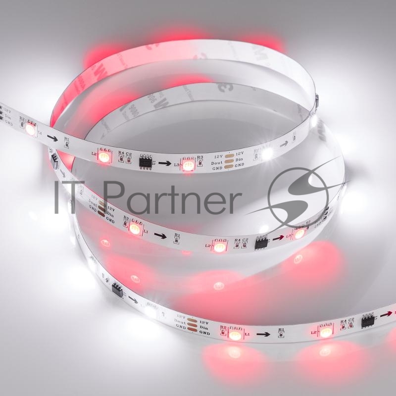 Светодиодная лента SPI-B30-10mm 12V RGB-PX3 (7.2W/m, IP20, 5060, 5m) (Arlight, бегущий огонь) | 026368(2) | Arlight