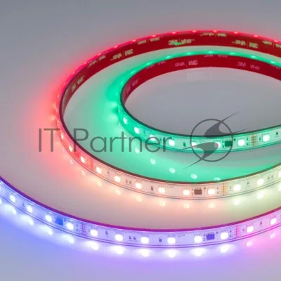 Светодиодная лента герметичная DMX-PS-B60-12mm 24V RGB-PX6 (14 W/m, IP67, 5060, 5m) (Arlight, бегущий огонь) | 039182 | Arlight