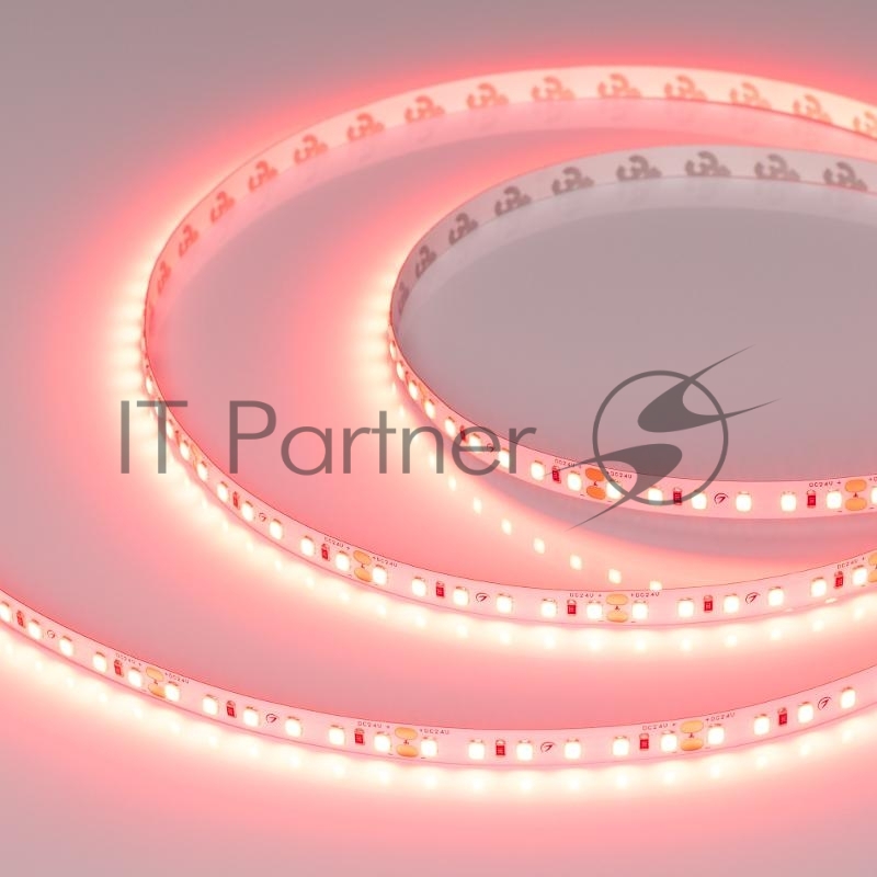 Светодиодная лента RT-A120-8mm 24V Scarlet (9.6 W/m, IP20, 2835, 5m) (Arlight, -) | 043383 | Arlight