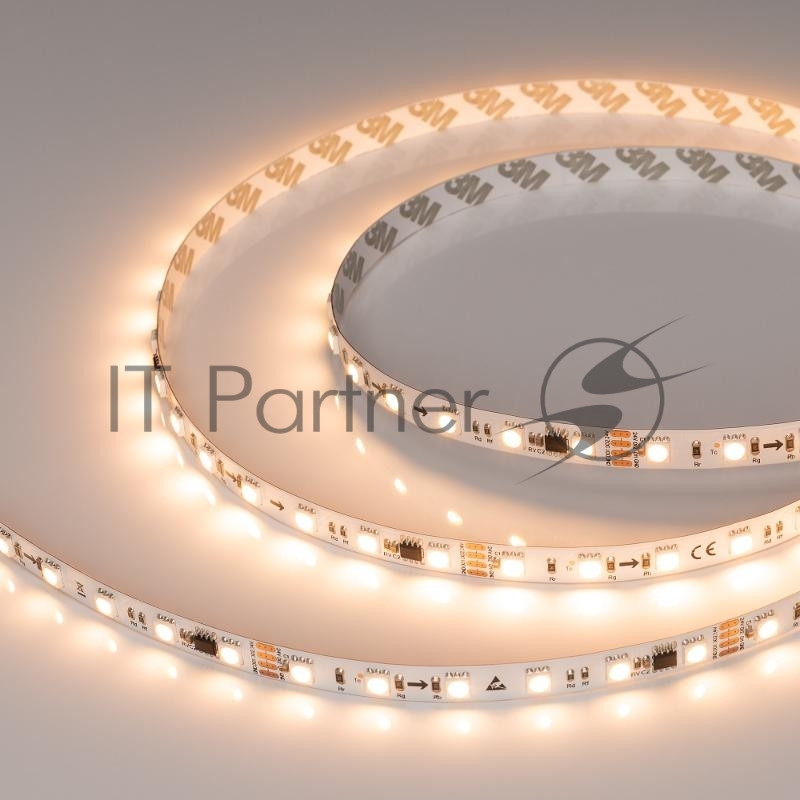 Светодиодная лента SPI-B60-10mm 24V Warm2700-PX6-RAM (15 W/m, IP20, 5060, 5m) (Arlight, бегущий огонь) | 039041 | Arlight