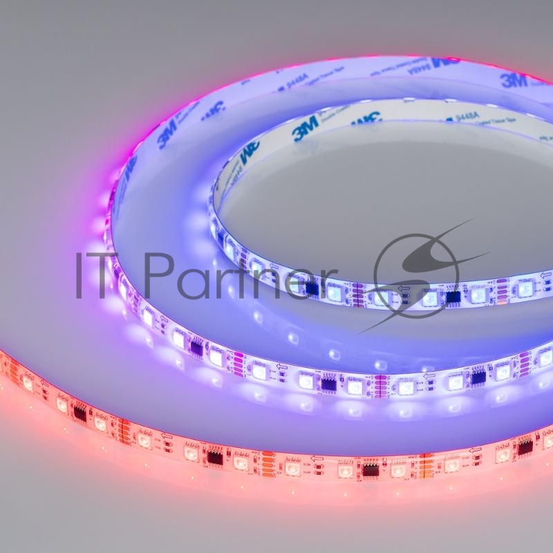 Светодиодная лента герметичная DMX-SE-B60-10mm 12V RGB-PX3 (14 W/m, IP65, 5060, 5m) (Arlight, бегущий огонь) | 039604 | Arlight