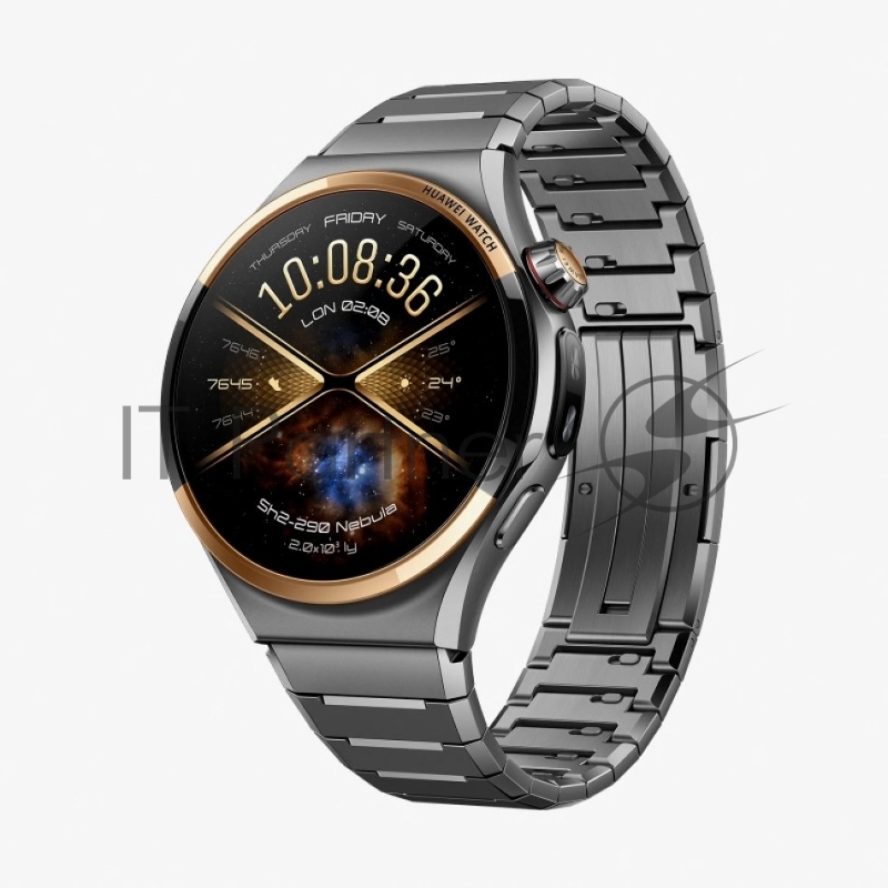 Умные часы Huawei WATCH 6 Pro NIZ-AL00, 1.5" AMOLED, 4G, Wi-Fi, Bluetooth 5.2, NFC, IP69, WR50, серый