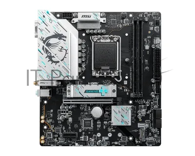 Материнская плата MSI B760M GAMING WIFI, LGA1700, Intel B760, 2xDDR5, 4xSATA 6Gb/s, 2xM.2, 1xPCIe 4.0 x16, 1xPCIe 4.0 x1, 1xVGA, 1xHDMI, 1xDisplayPort, 1x2.5Gb LAN, 4xUSB 3.2 Gen 1, 2xUSB 2.0, 3x3.5 мм, 7.1, mATX