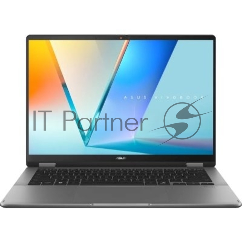 Ноутбук Asus Vivobook 14 Flip TP3407AA-SG111W/14"/OLED/Intel Core Ultra 7 355/16Gb/512Gb SSD/Intel Graphics/Windows 11 Home/серый/1.57kg