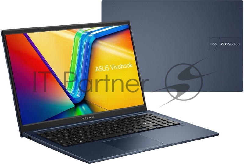 Ноутбук Asus Vivobook 15 X1504VA-BQ4059/15.6"/IPS/Intel Core 3 100U/16Gb/512Gb SSD/Intel Graphics/без ОС/синий/1.7kg