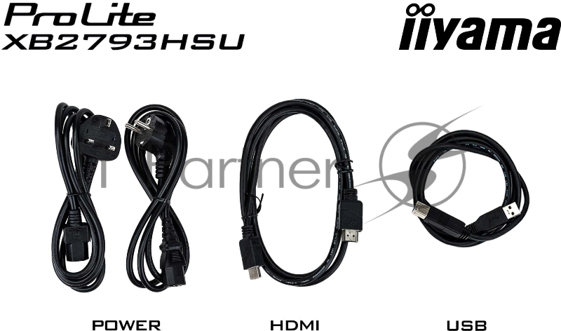 Монитор LCD IIYAMA 27" XB2793HSU-B1 {IPS 1920x1080 120Hz 1ms 350cd HDMI DisplayPort USB M/M HAS Pivot  In}