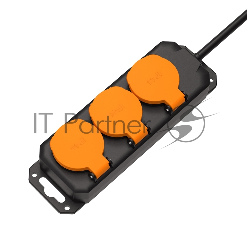 Удлинитель силовой Filum FL-PEC-3SCH-IP44 IP44, 3 розетки Schuko с кабелем 3х1.5 длиной 1.5 м.