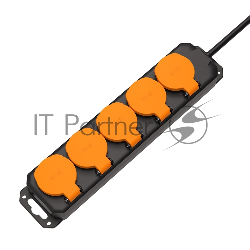 Удлинитель силовой Filum FL-PEC-5SCH-IP44 IP44, 5 розеток Schuko с кабелем 3х1.5 длиной 1.5 м.