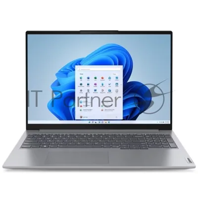 Ноутбук Lenovo Thinkbook 16 G6 ABP/16"/IPS/AMD Ryzen 5 7430U/8GB/512GB SSD/AMD Radeon Graphics/noOS/серый/1.7kg