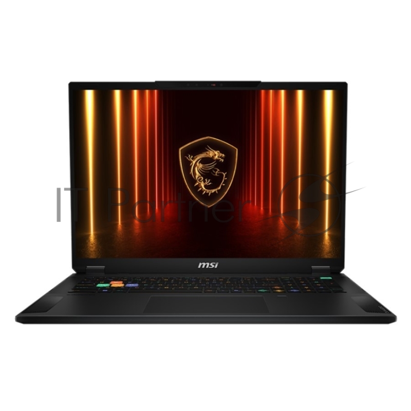 Ноутбук MSI Stealth 18 HX AI A2XWHG-098XRUY/18"/IPS/Intel Core Ultra 9 275HX/32Gb/1Tb SSD/NVIDIA GeForce RTX 5070 Ti 12Gb/NoOS/черный/2.89kg