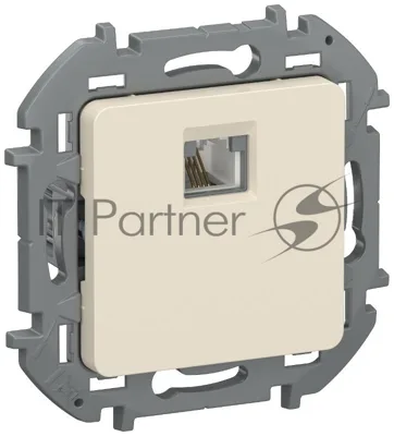 Inspiria Слоновая кость Розетка телефонная RJ11  | 6738211 | IEK