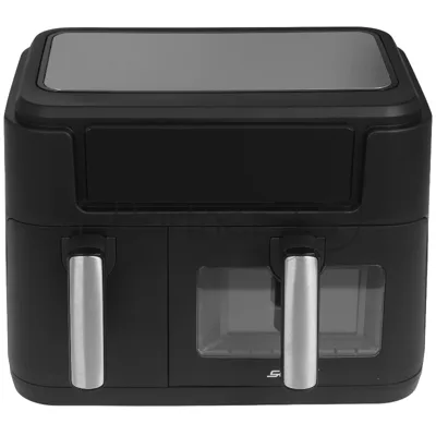 Аэрофритюрница Steba HF 9500 DUO черный, 2400 Вт, 9,5 л, сенсор, 10 программ