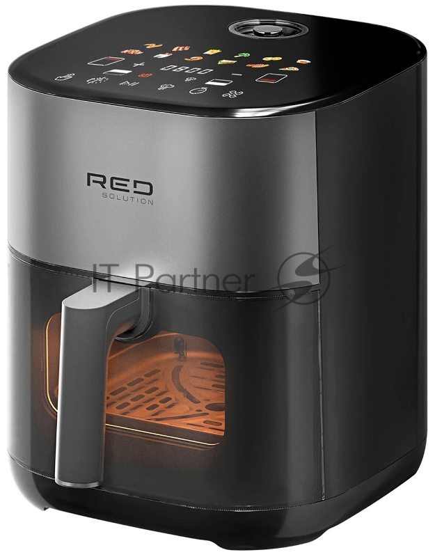 Аэрогриль Red Solution PURE STEAM WS270 черный/серый, 2100 Вт, 6 л, сенсор, 12 программ