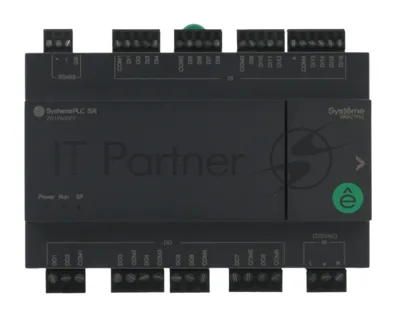 Реле интеллектуальное SR1, 220 VAC, 24 IO: 16 DI, 8 DO, 1xRS485, 1xUSB, без дисплея, без возможности расширения | ZR1PA00P7 | Systeme Electric