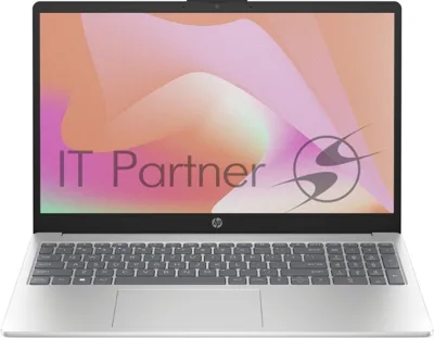 Ноутбук HP 15-fc0025ny/15.6"/IPS/AMD Ryzen 5 7520U/16Gb/512Gb SSD/AMD Radeon 610M/DOS/серебристый/1.59kg