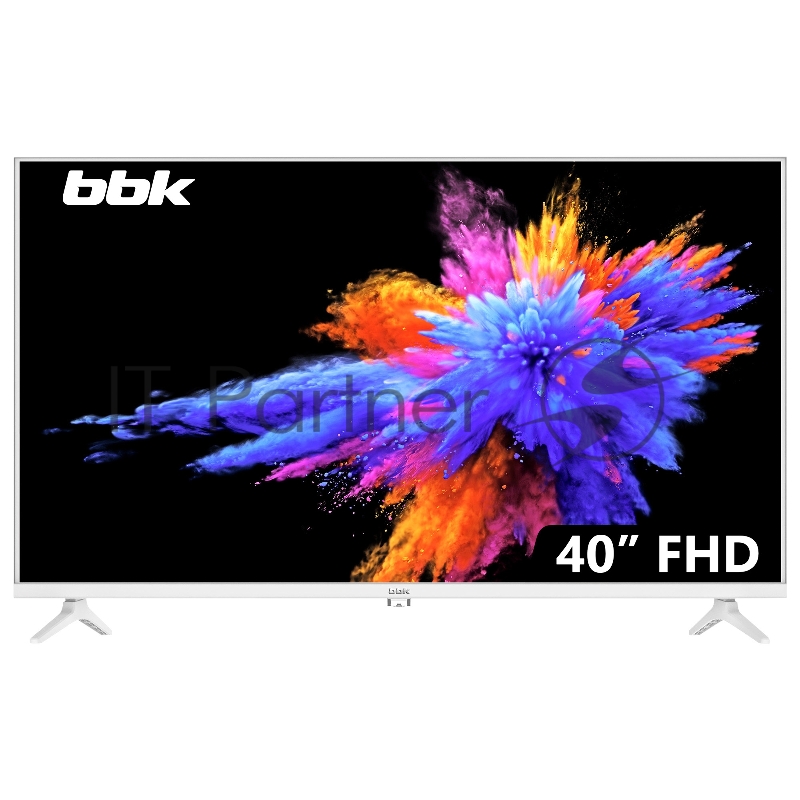 Телевизор BBK 40" 40LEM-1054/FTS2C (W) белый DLED FHD 60Hz