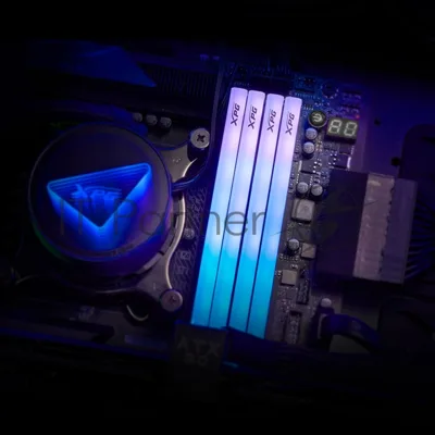 Память DDR5 2x16GB 5600MHz A-Data AX5U5600C4616G-DTLABRWH XPG Lancer Blade RGB RTL Gaming PC5-44800 CL46 DIMM UDIMM ECC 288-pin 1.1В kit single rank с радиатором Ret