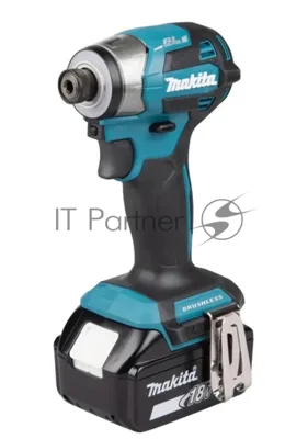 Шуруповерт Makita DTD173RTJ, 18 В, 5 Ач, 180 Нм, бесщеточный, ударный