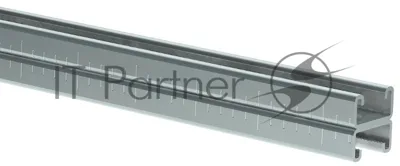 STRUT-профиль перфорированный двойной 41х21х300-2,5 HDZ | CLM50D-PSD-41-21-03-3-HDZ | IEK