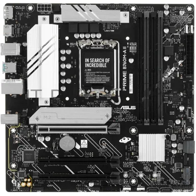 Материнская плата ASUS PRIME B760M-A II-CSM, LGA1700, Intel B760, 4xDDR5, 4xSATA 6Gb/s, 2xM.2, 1xPCIe 5.0 x16, 1xPCIe 4.0 x16 (x4), 1xPCIe 4.0 x16 (x1), 1xDisplayPort, 1xHDMI, 1x 2.5Gb LAN, 2xUSB 3.2 Gen 2 Type-A, 4xUSB 2.0 Type-A, 3x3.5 мм, 7.1, microATX