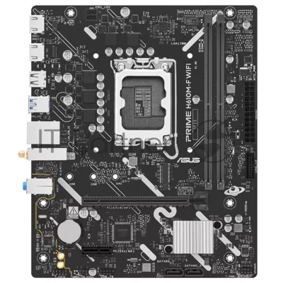Материнская плата ASUS PRIME H610M-F WIFI, LGA1700, Intel H610, 2xDDR5, 2xSATA 6Gb/s, 1xM.2 PCI-E 3.0 x4, 1xPCIe 4.0 x16, 1xPCIe 3.0 x1, 2xHDMI, 1x 1Gb LAN, 2xUSB 5Gbps Type-A, 3xUSB 2.0 Type-A, 3x3.5 мм, 7.1, microATX