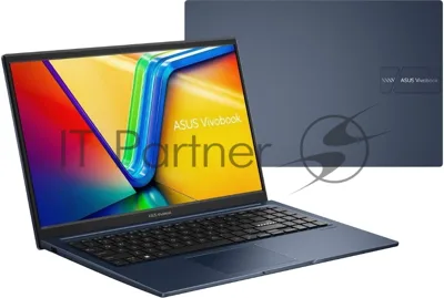 Ноутбук ASUS VivoBook X1504VA-BQ5683/15.6"/IPS/Intel Core 3 100U/8GB/256GB SSD/Intel Graphics/noOS/синий/1.7kg