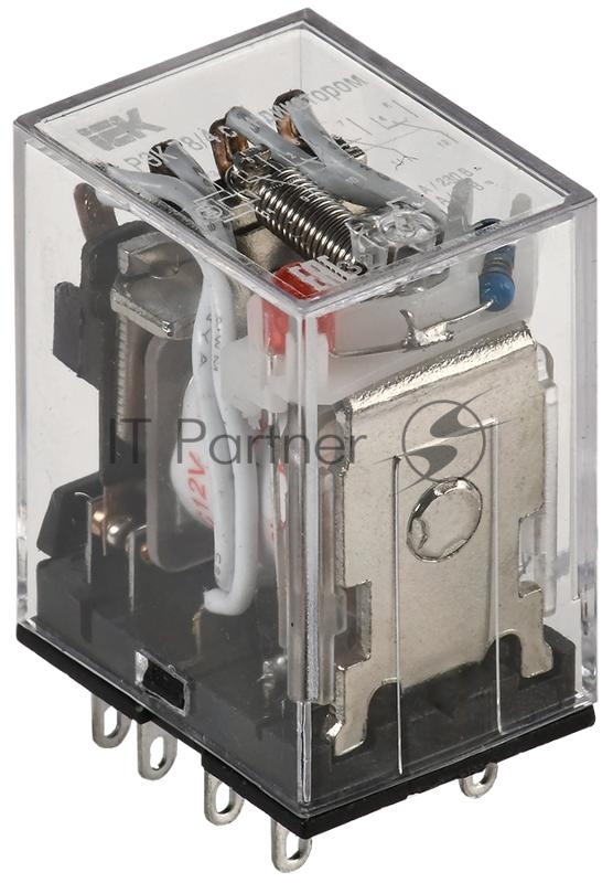 Реле РЭК78/4(MY4) с индикацией 3А  12В DC  | RRP20-4-03-012D-LED | IEK