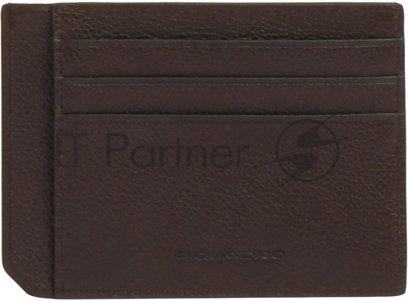 Чехол для кредитных карт Piquadro Russel PP2762W137R/TM темно-коричневый натур.кожа