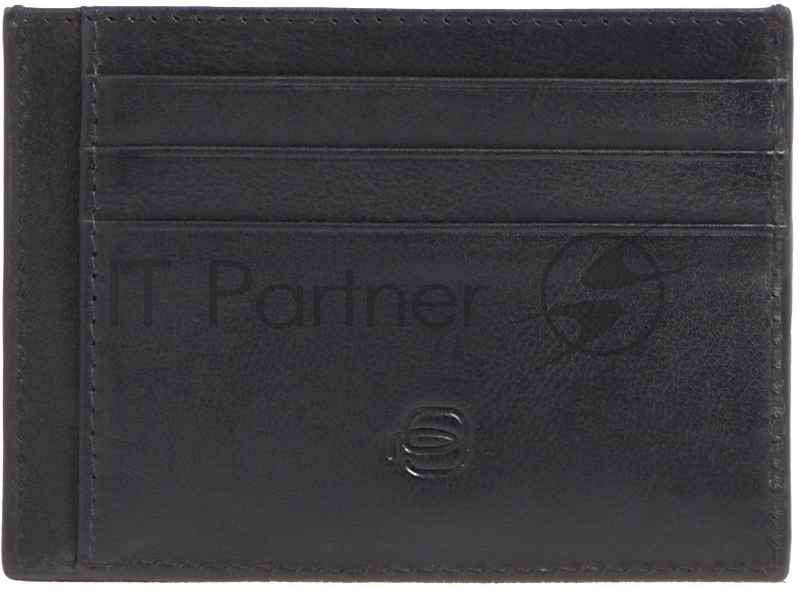 Чехол для кредитных карт Piquadro Victor PP2762W143R/N черный натур.кожа