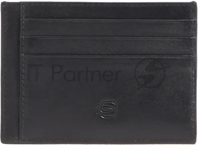 Чехол для кредитных карт Piquadro Victor PP2762W143R/N черный натур.кожа