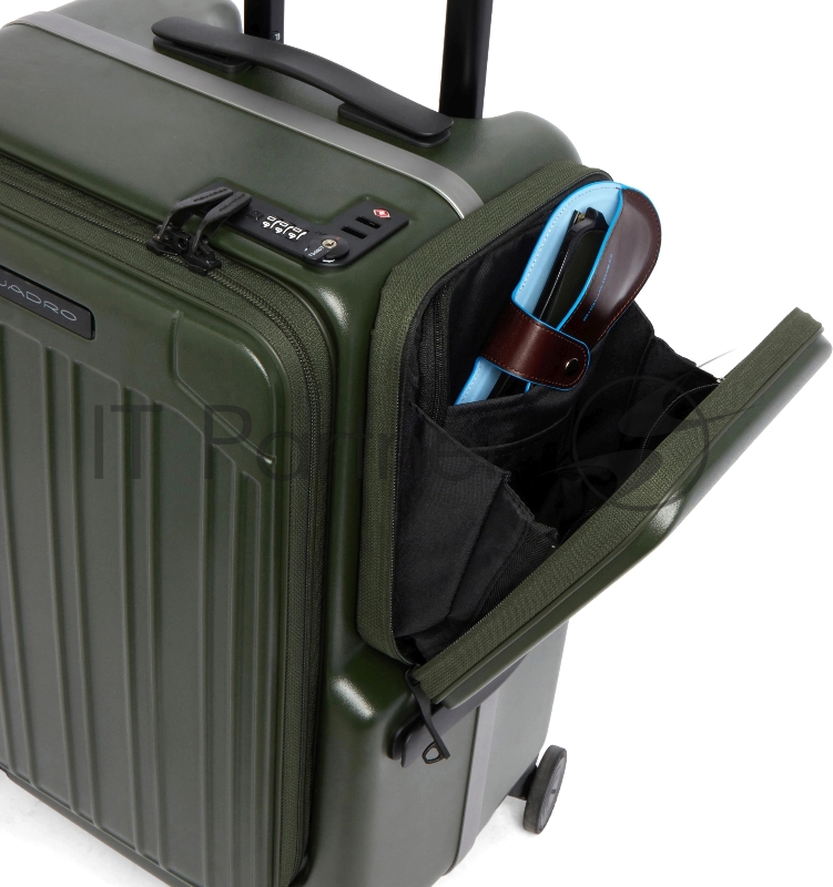 Чемодан Piquadro PQ LIGHT BV7296PQL/VEO2 37x53.5x26см 42л. 3.59кг. поликарбонат хаки