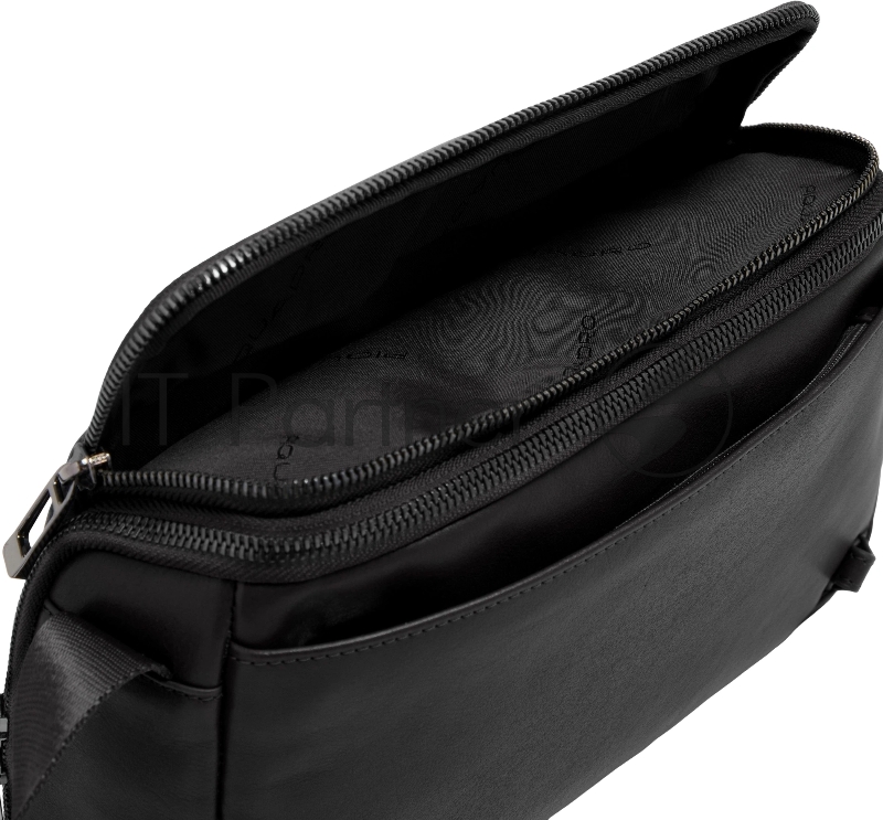 Сумка кросс-боди мужская Piquadro Victor CA7175W143/N черная натур.кожа