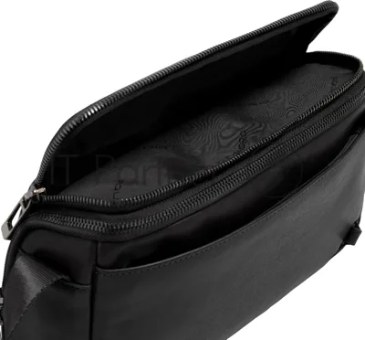 Сумка кросс-боди мужская Piquadro Victor CA7175W143/N черная натур.кожа
