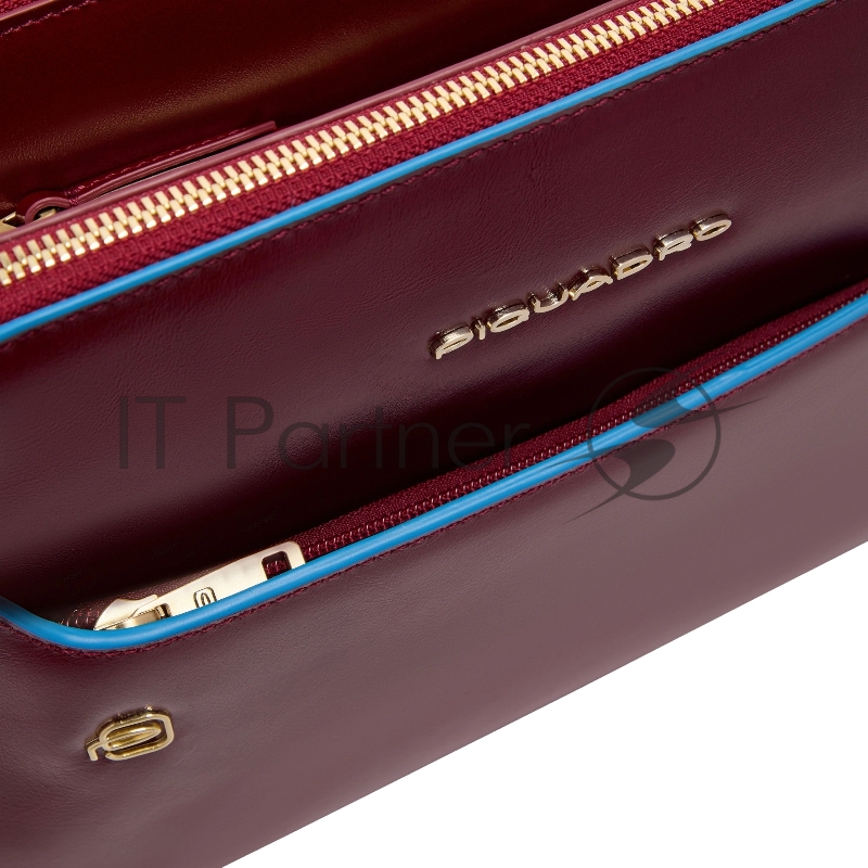 Сумка кросс-боди женская Piquadro Blue Square BD7149B2/R красная натур.кожа