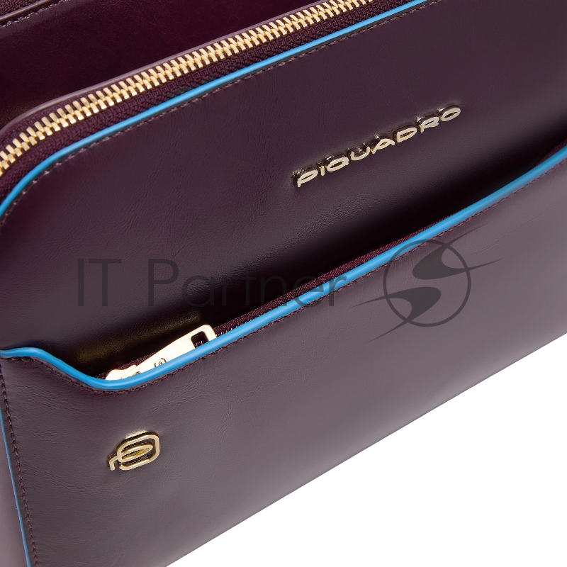 Сумка кросс-боди женская Piquadro Blue Square BD7149B2/BO фиолетовая натур.кожа