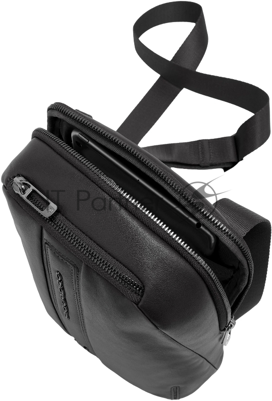 Сумка кросс-боди мужская Piquadro Victor CA7176W143/N черная натур.кожа